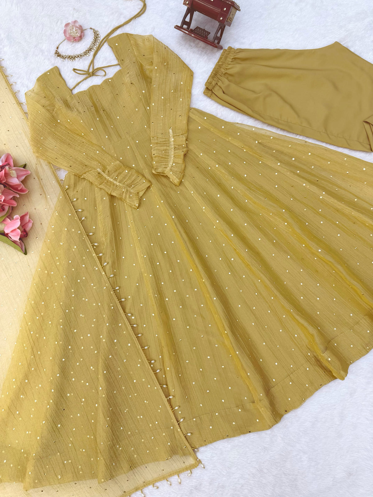 Salsa silk designer suit ✨