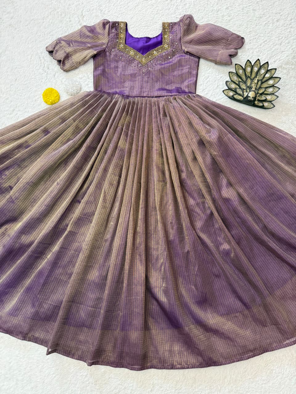 Kota tissue silk gown✨