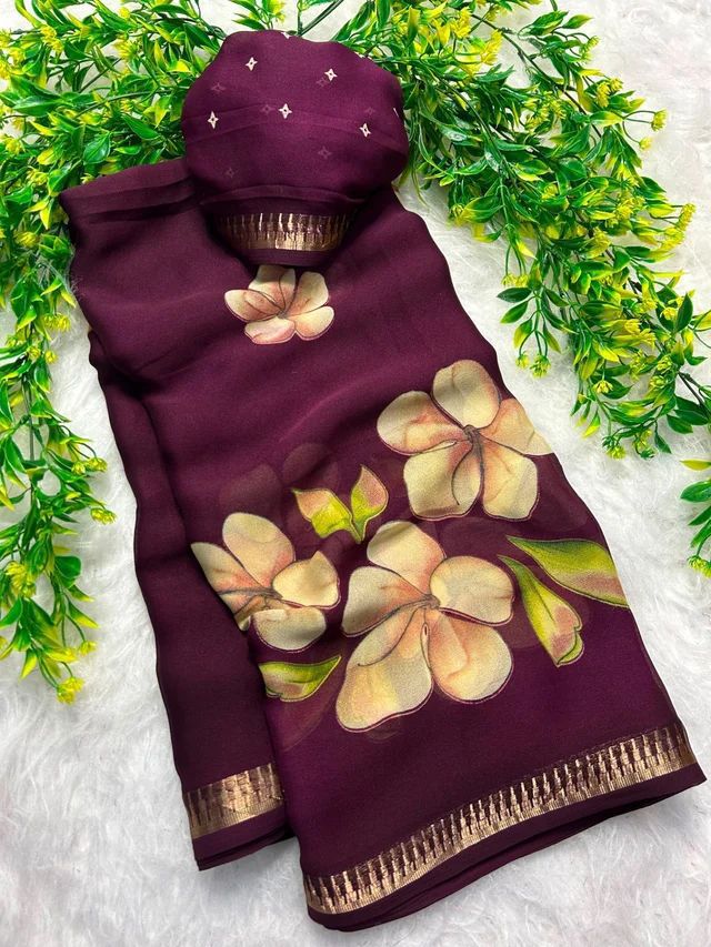 Marsh mellow bentex border saree ✨