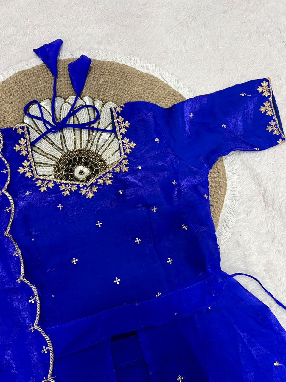 Space silk designer lehenga set ✨