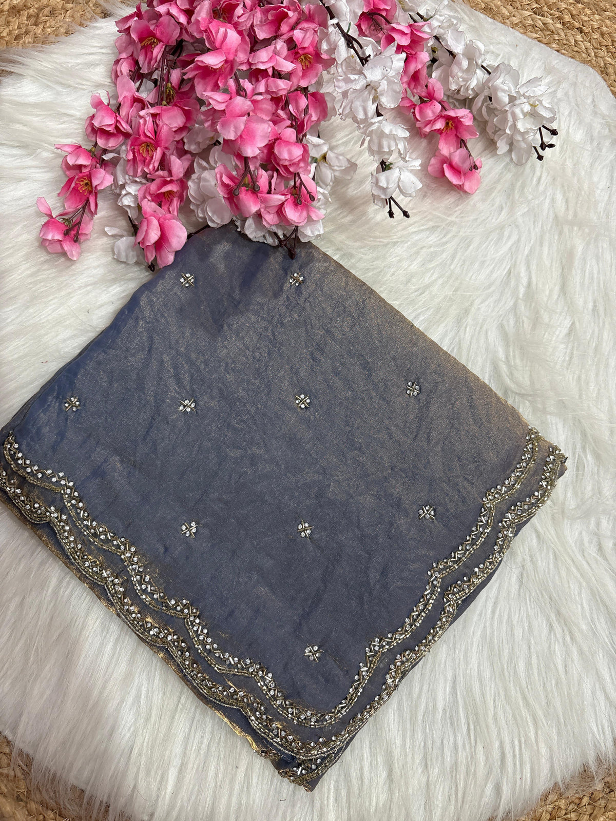 Rose 2 double line work sarees 🌹