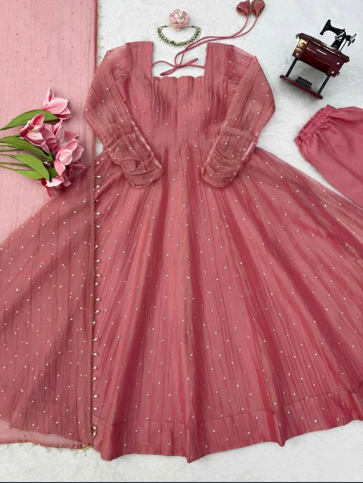 Salsa silk designer suit ✨