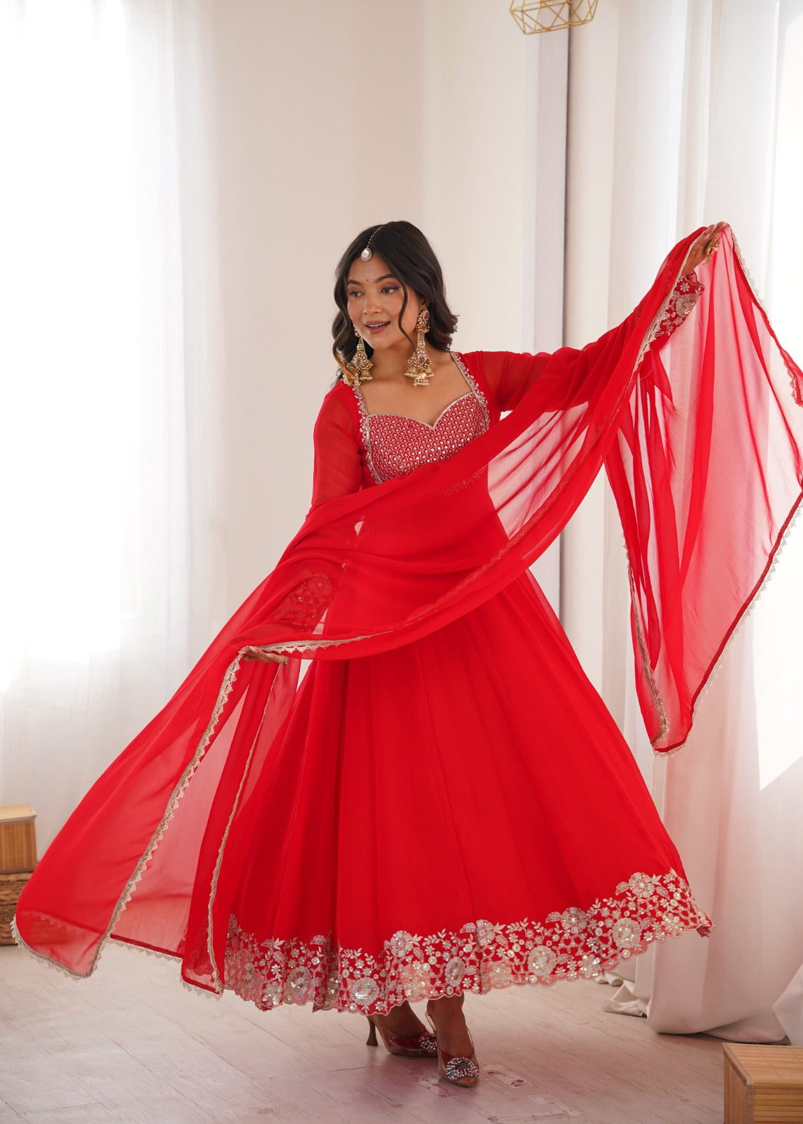Rakhi special Anarkali suit ✨