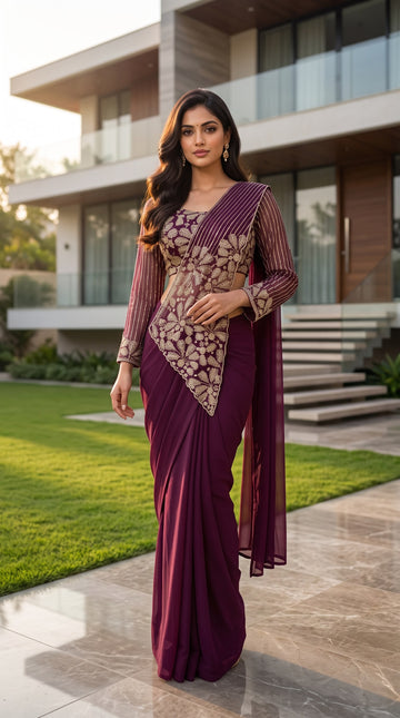 Trending one minute sarees ✨
