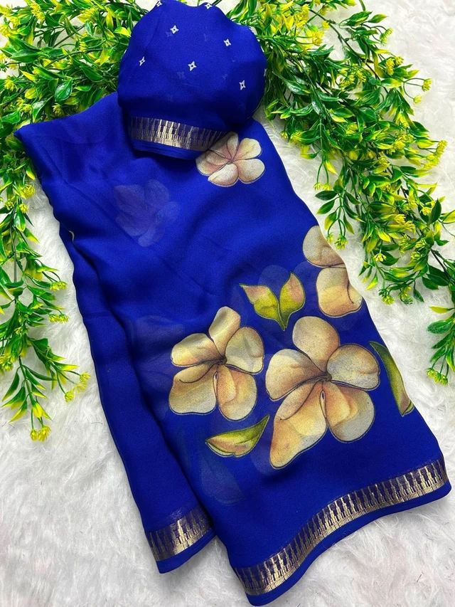Marsh mellow bentex border saree ✨