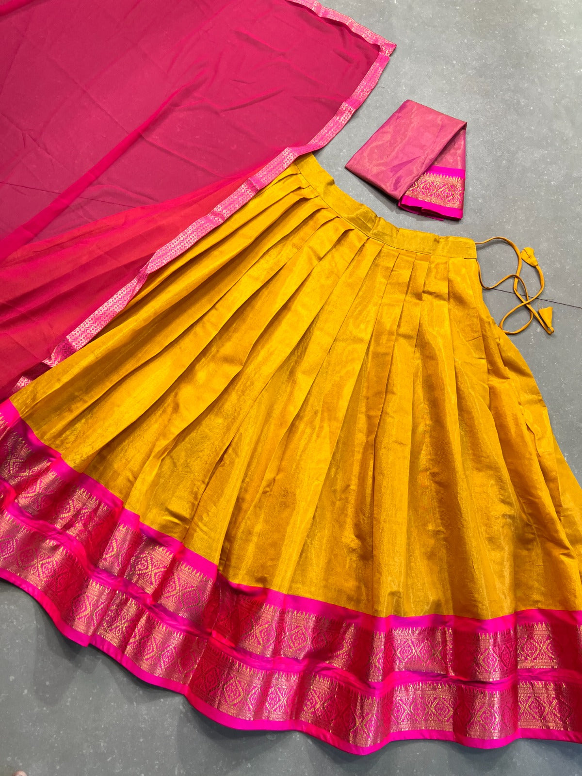 Kanchipuram silk Lehenga