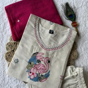 Khadi cotton 3 piece set