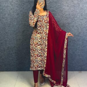 2 piece kalamkari design set