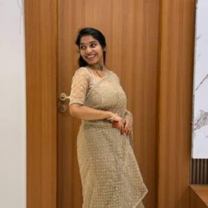 Mausam tissue saree